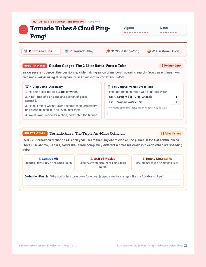 Wild Weather Activity Packet