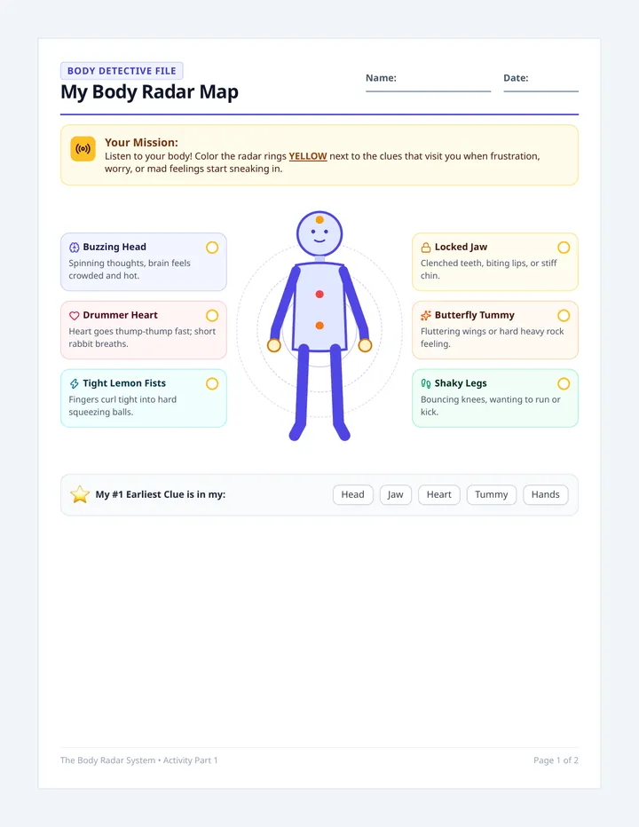 Stress Clues Radar Activity