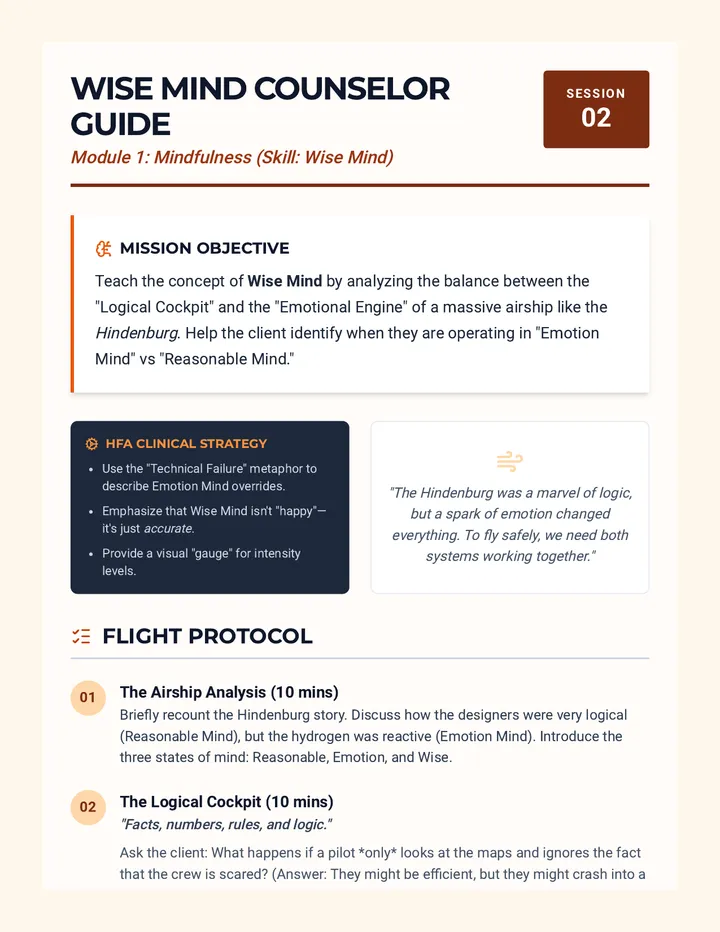 Black Box Wise Mind Counselor Guide