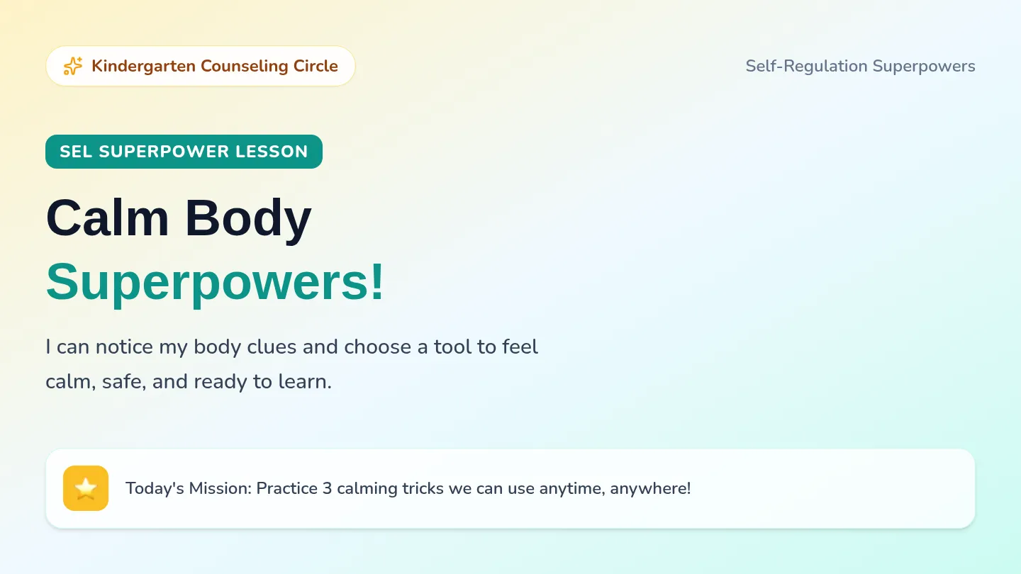 Calm Body Slides
