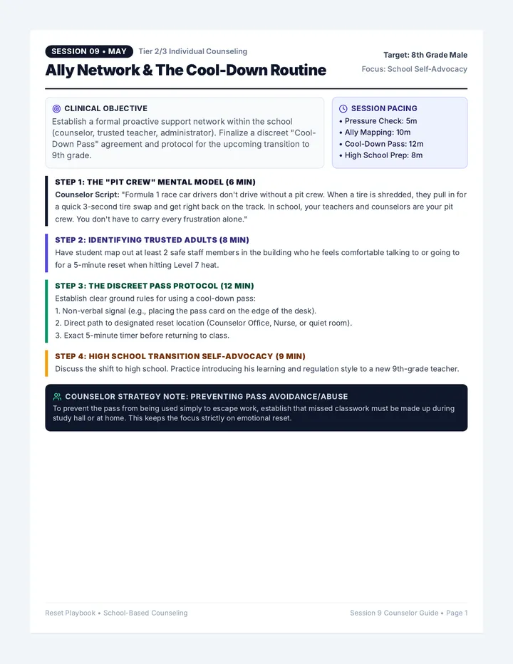 Ally Network Session Guide