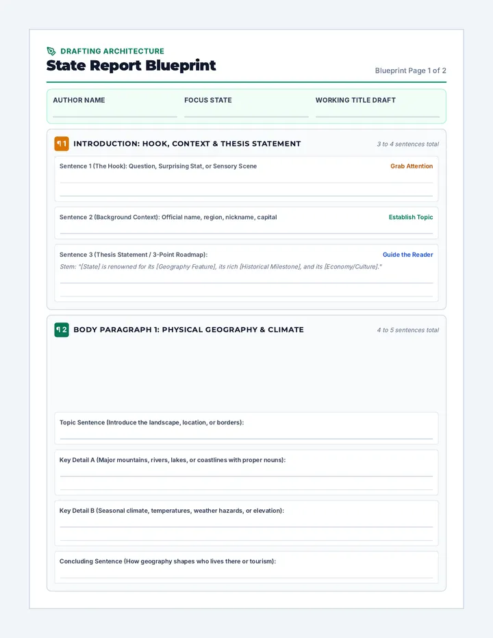 Report Blueprint Handout