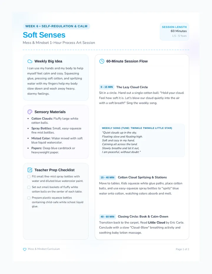 Soft Senses Weekly Guide
