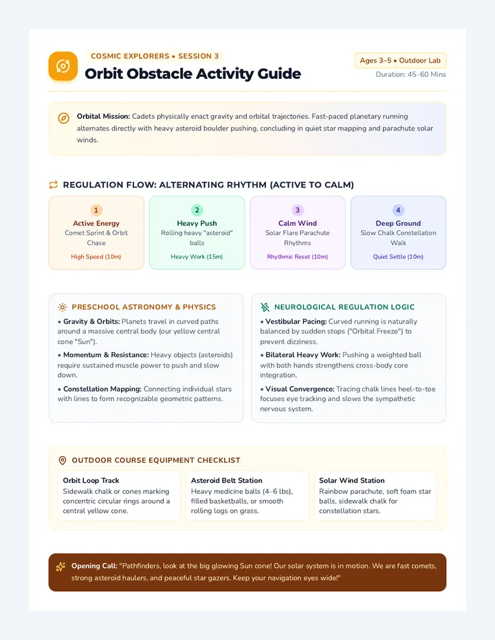 Orbit Obstacle Activity Guide