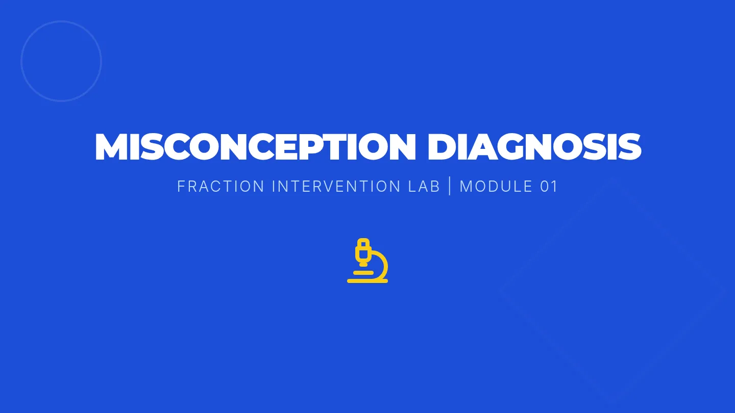 Misconception Briefing Slides