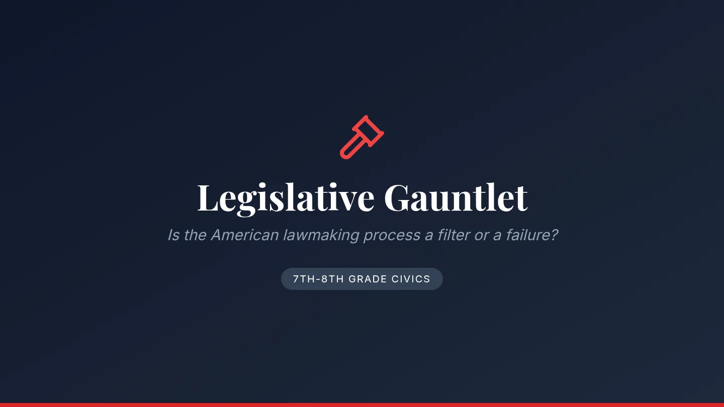 Legislative Gauntlet Slides