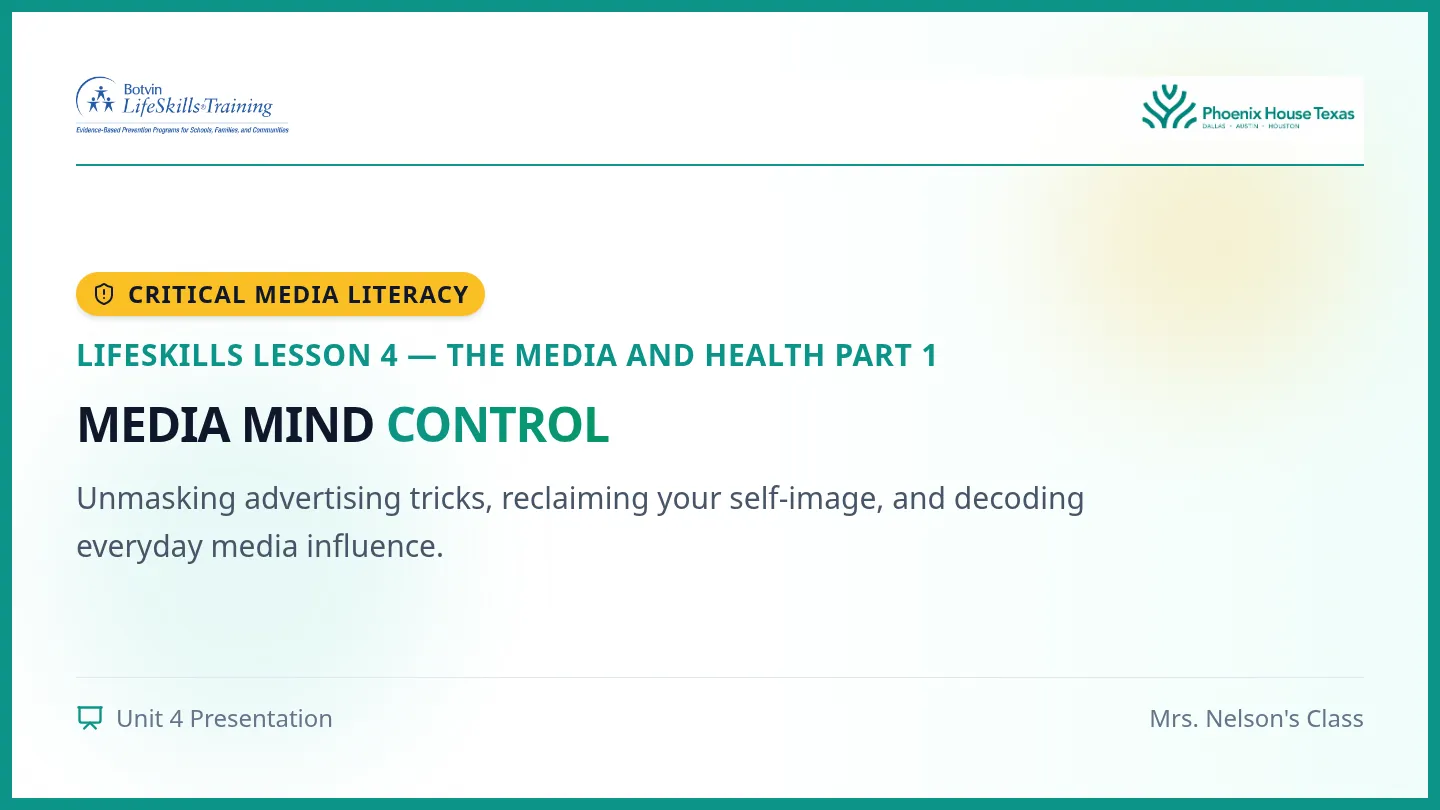 Media Mind Control Slides