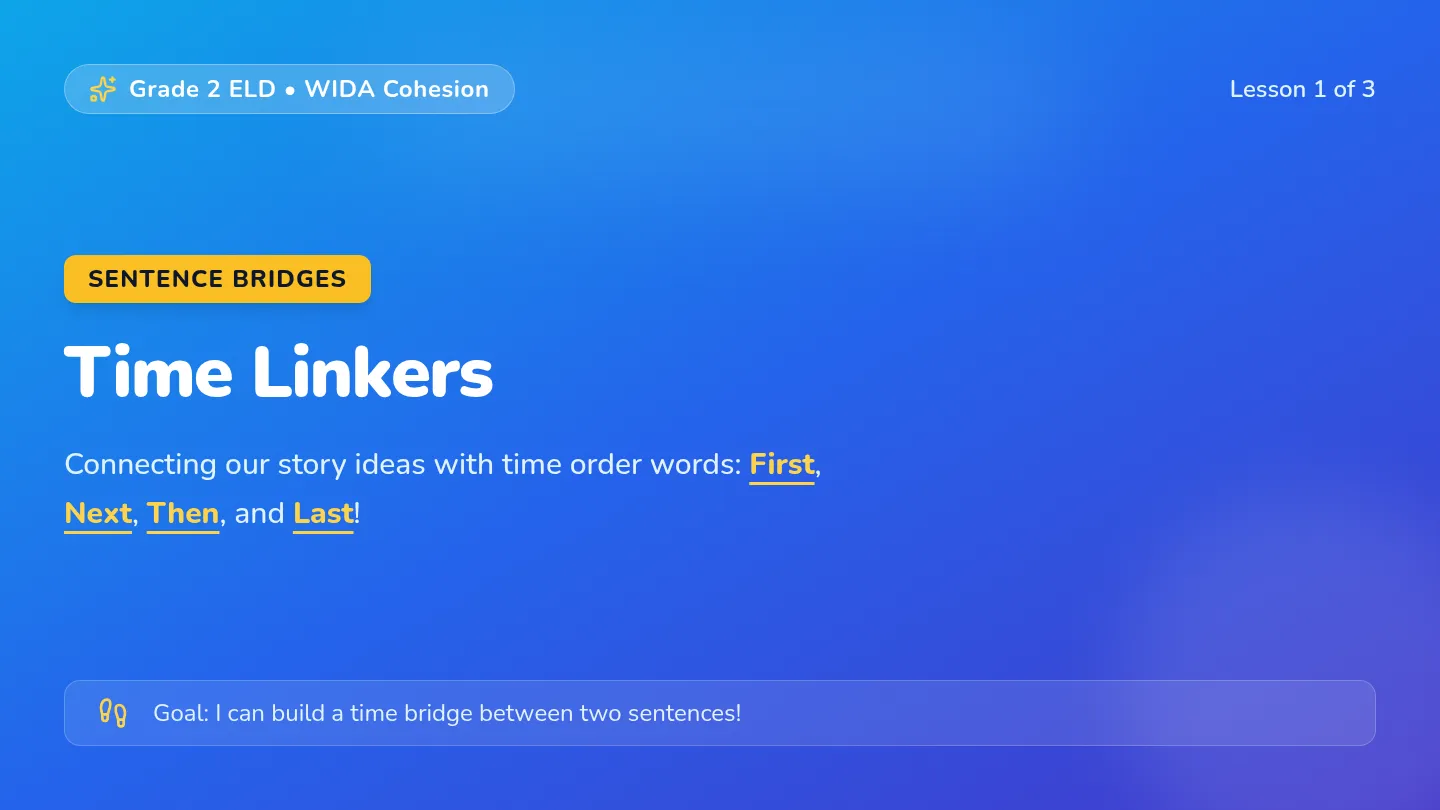 Time Linkers Slides