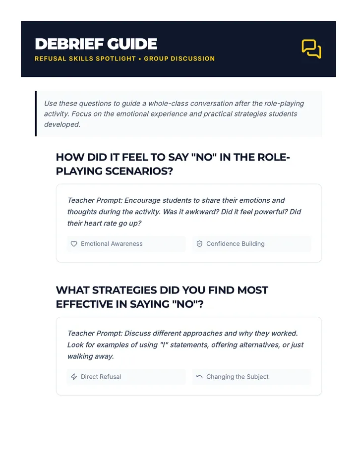 Discussion Question Guide