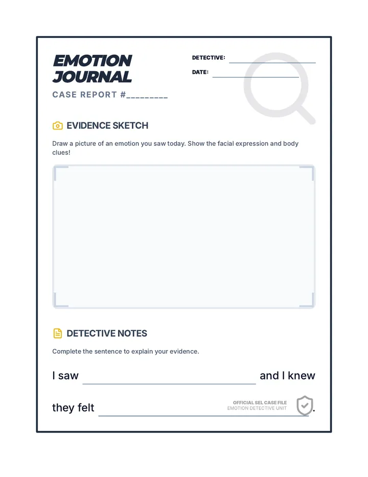 Emotion Journal Sketch