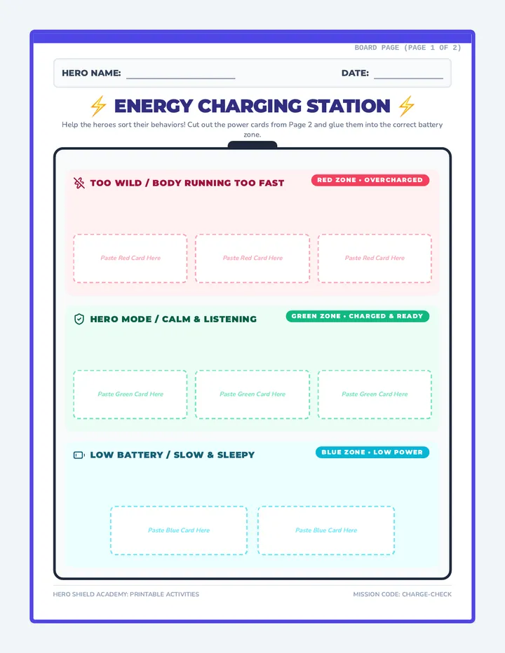 Power Level Sorting Game