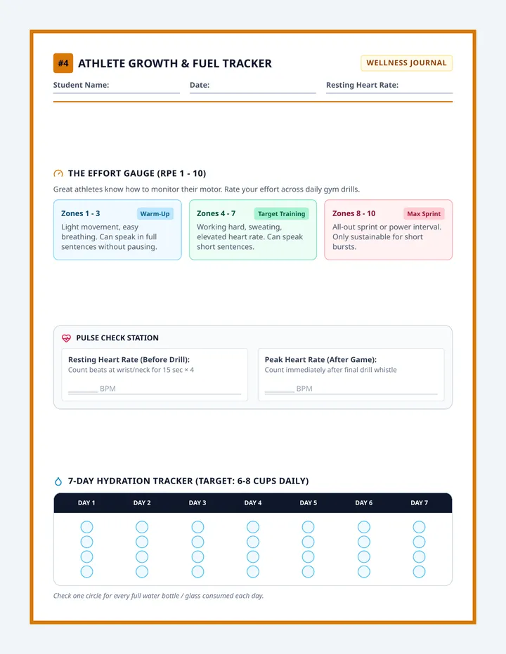 Athlete Fuel Tracker