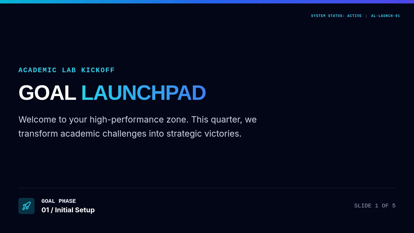 Lab Launch Slides