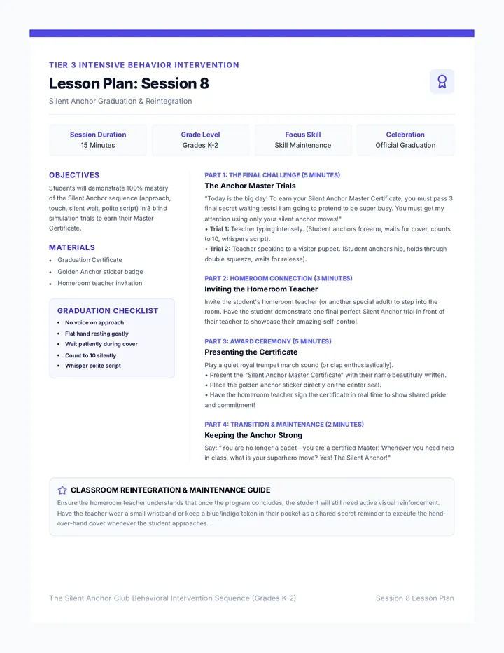 Club Celebration Lesson Plan