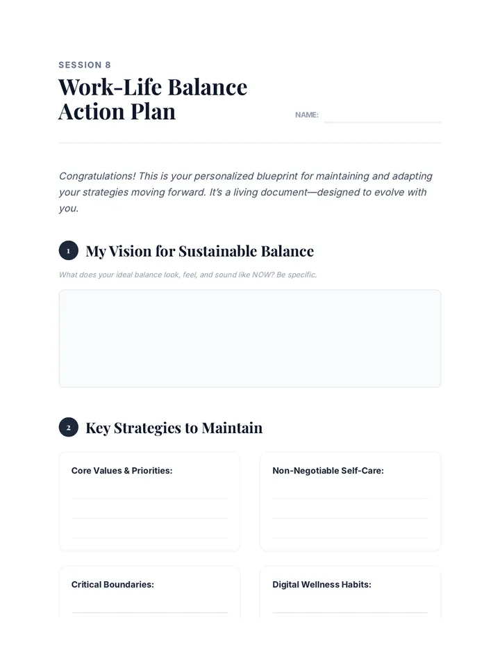 Action Plan Guide