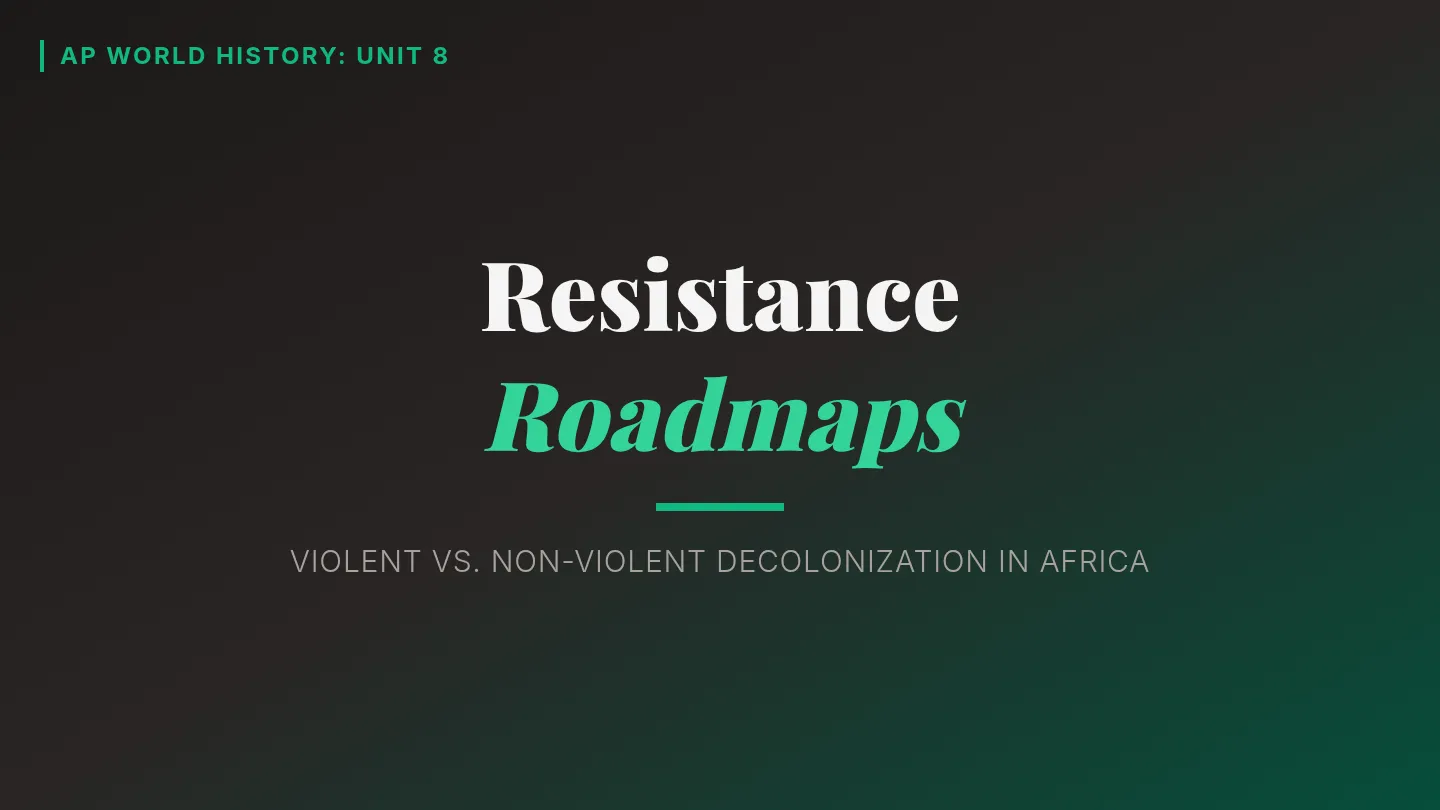 Resistance Roadmaps Slides