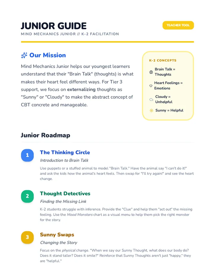 Junior Facilitation Guide