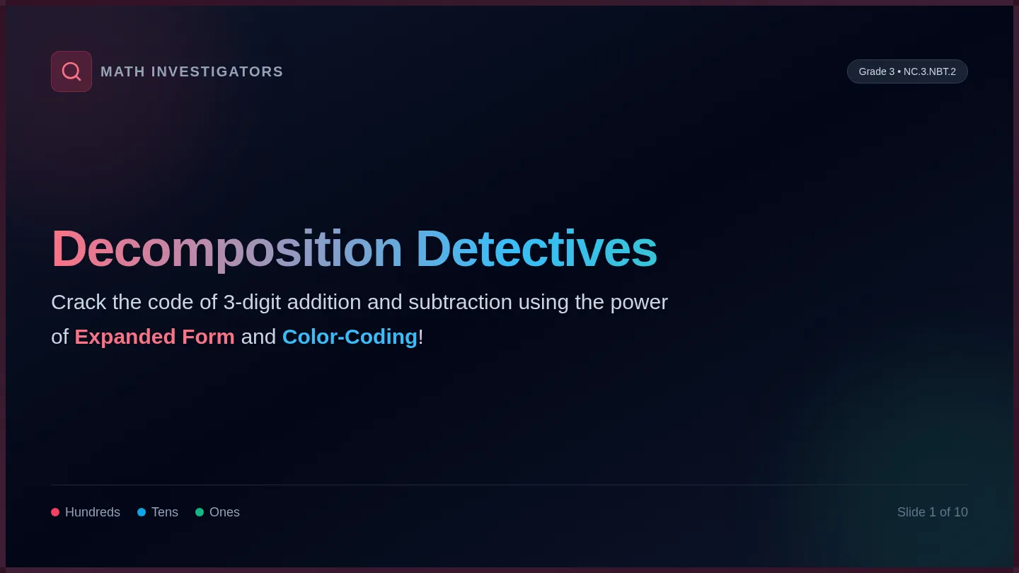 Decomposition Detectives Slides