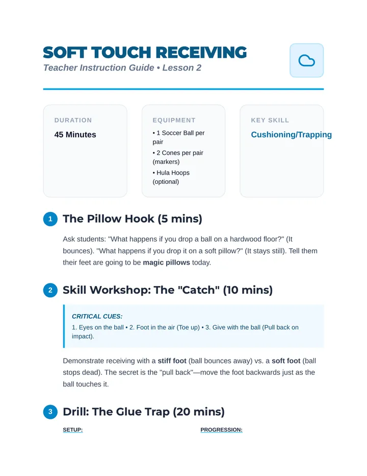 Soft Touch Teacher Guide