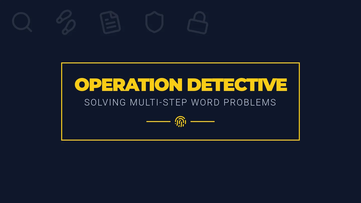 Operation Detective Slides