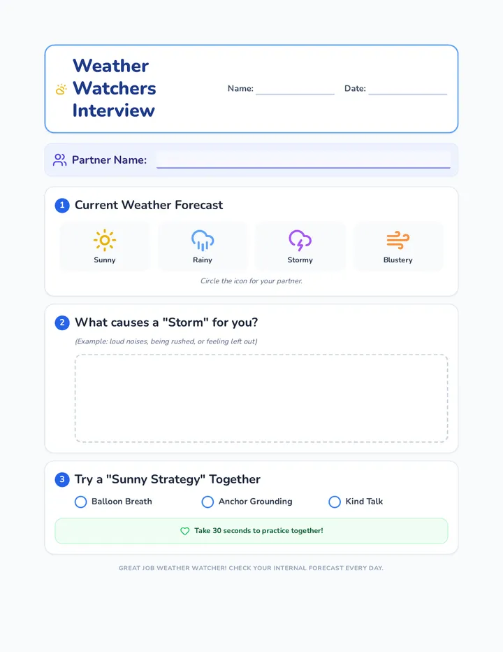 Heart Check Handout