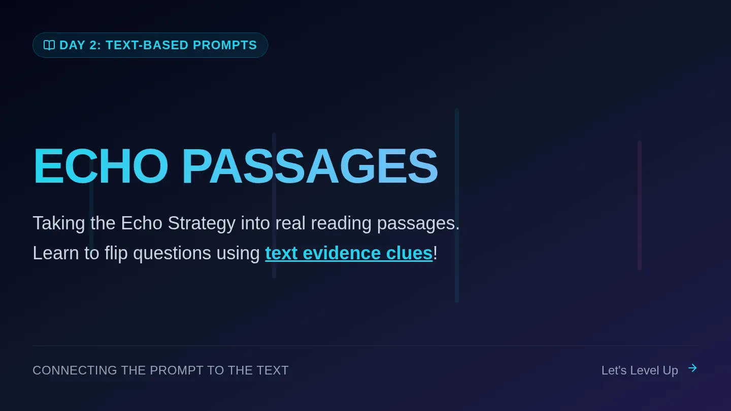 Echo Passages Slides