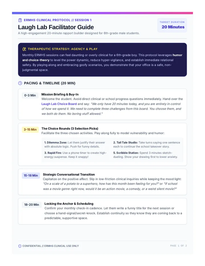 Laugh Lab Facilitator Guide
