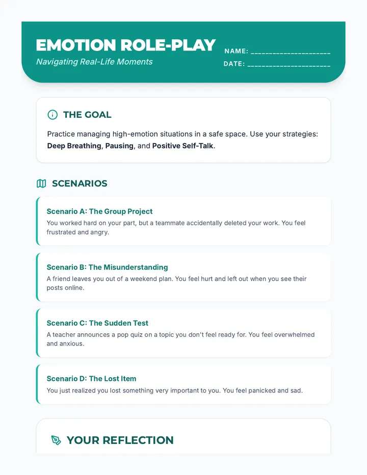 Emotion Role-Play Activity