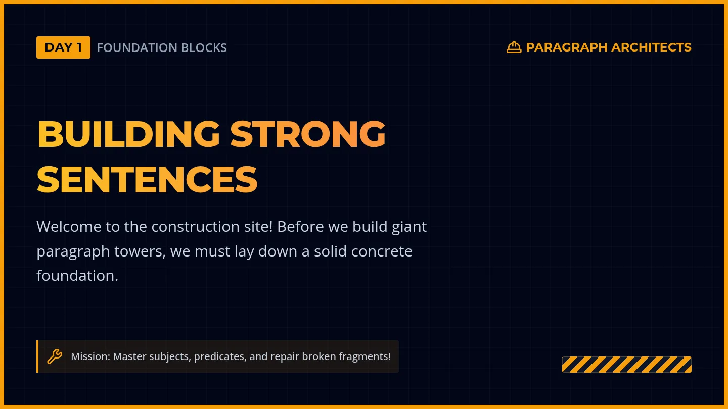 Foundation Blocks Slides