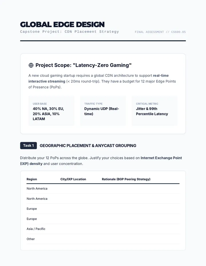 Global Edge Design Project