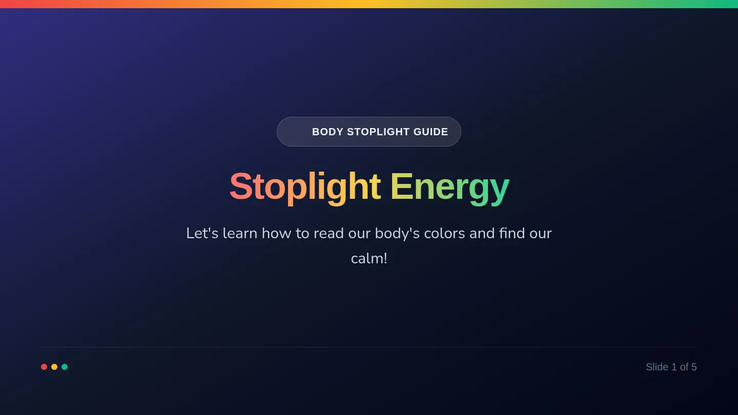 Stoplight Energy Slides