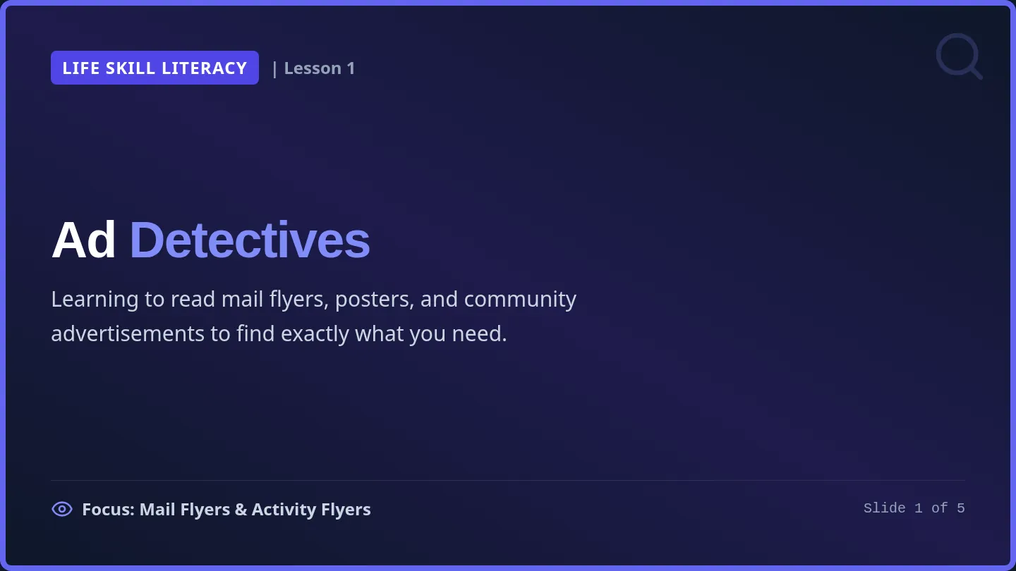 Ad Detectives Slides