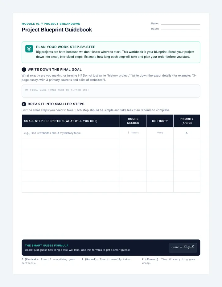 Project Blueprint Guidebook