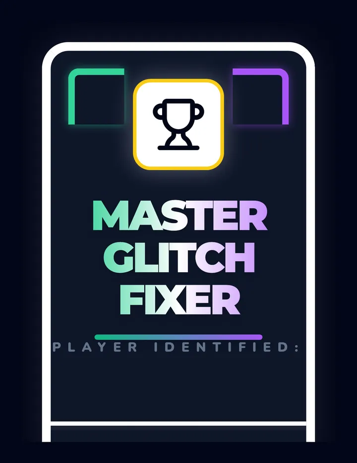 Master Fixer Certificate