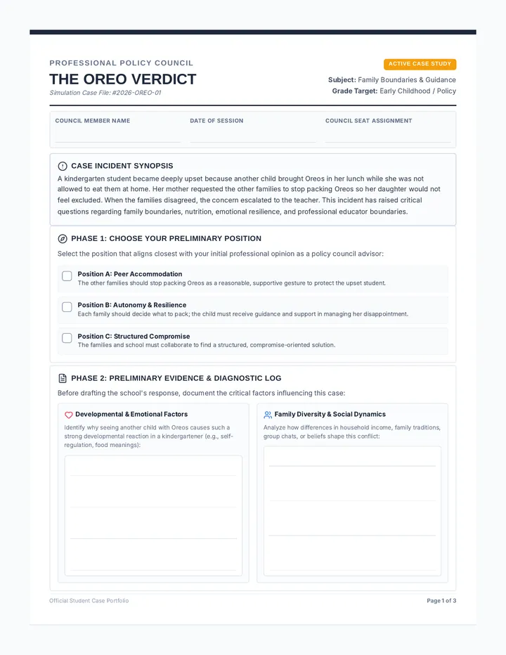Oreo Verdict Portfolio