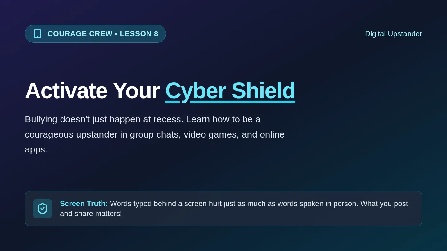 Cyber Shield Slides
