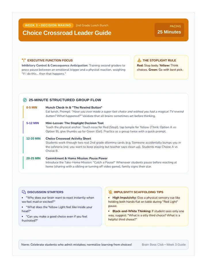 Choice Crossroad Leader Guide