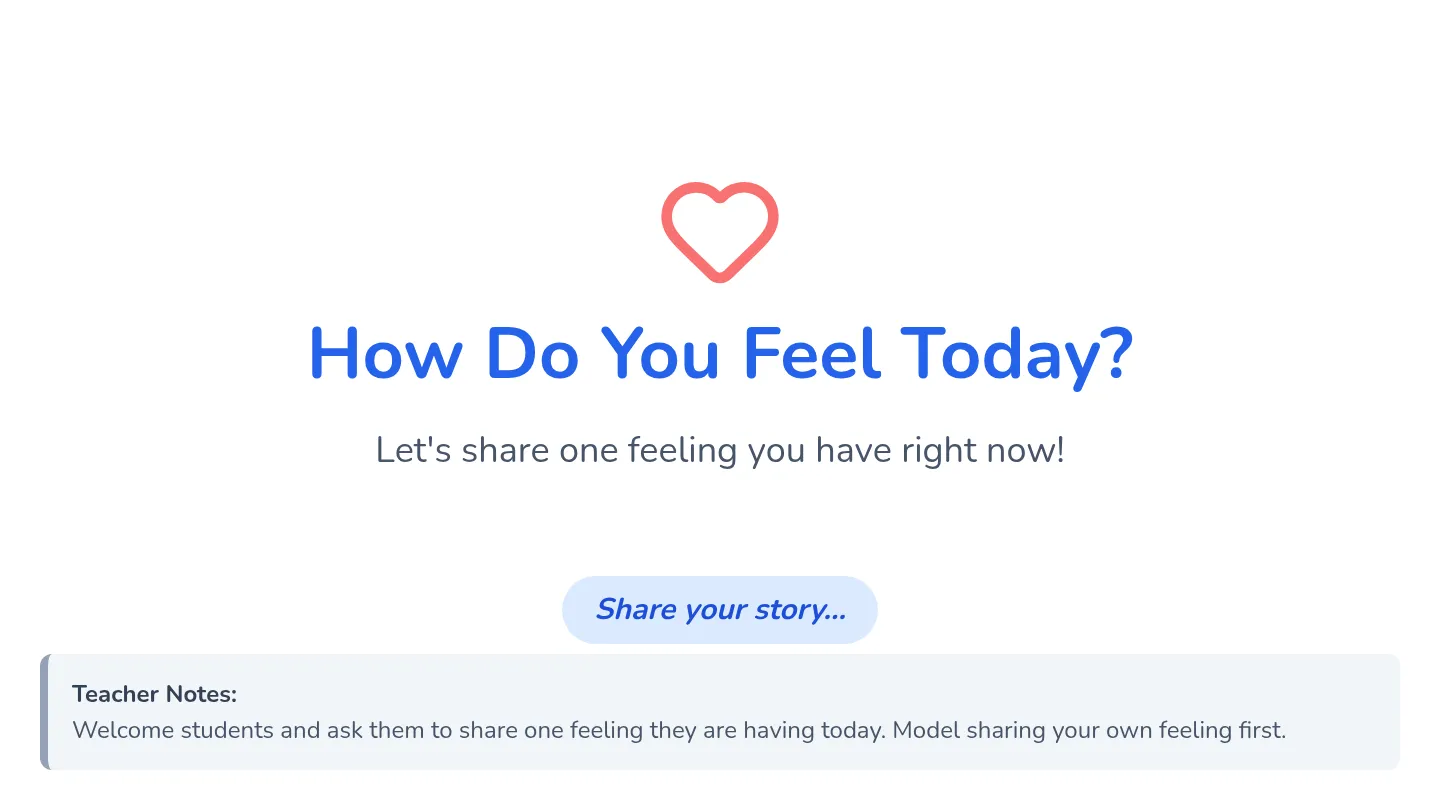 Feelings and Friends Check In • Lesson • Lenny.com