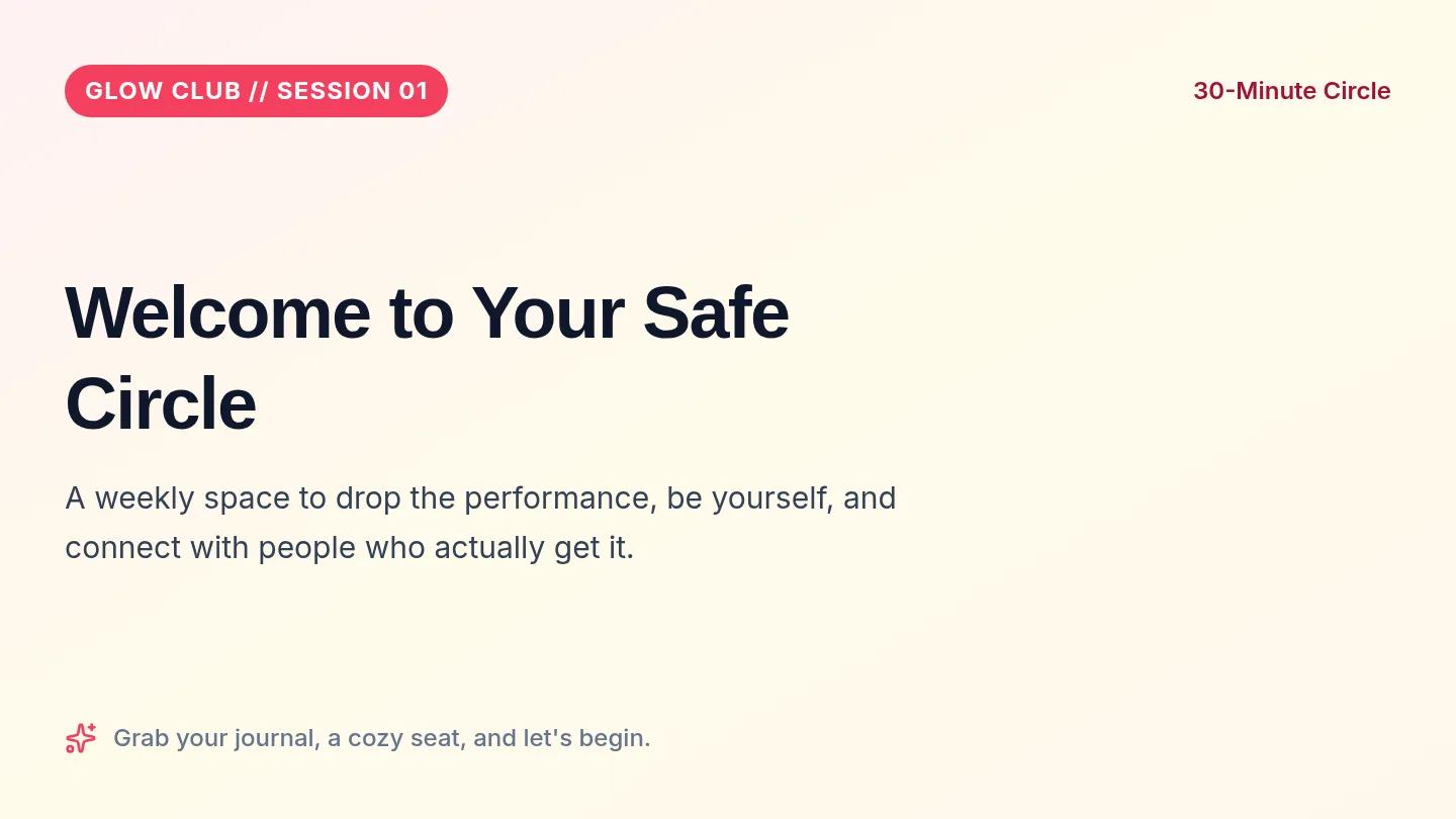 Real You Kickoff Slides