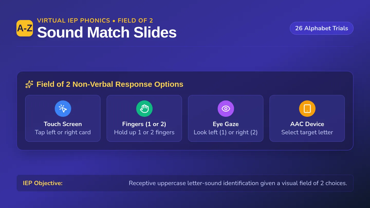 Sound Match Slides