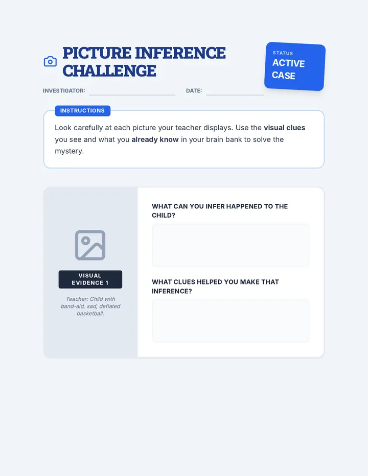 Picture Inference Challenge Activity