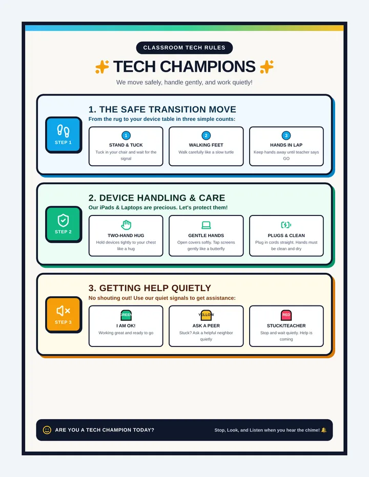 Tech Champions Poster