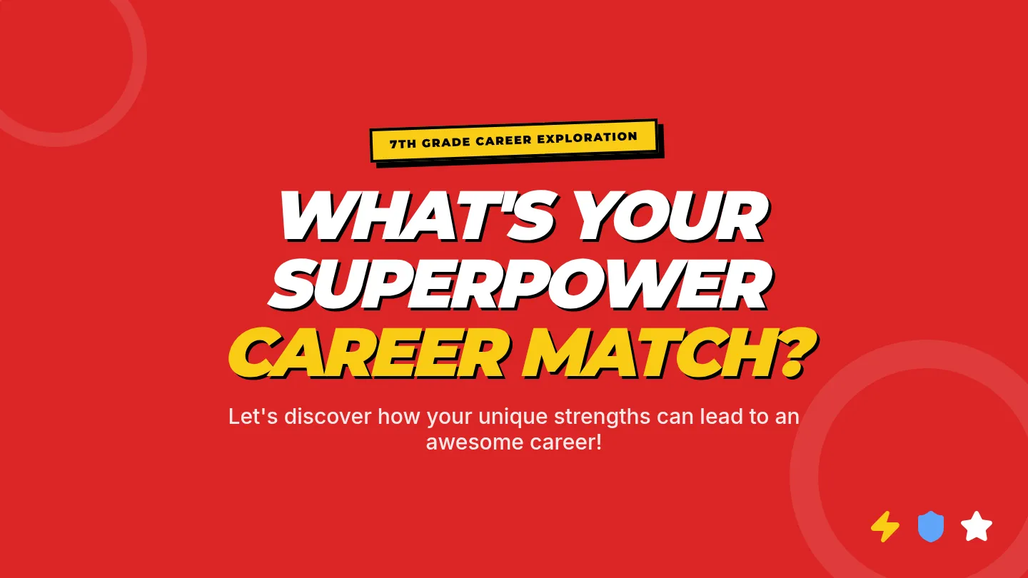 Discover Your Career Superpower Slide Deck