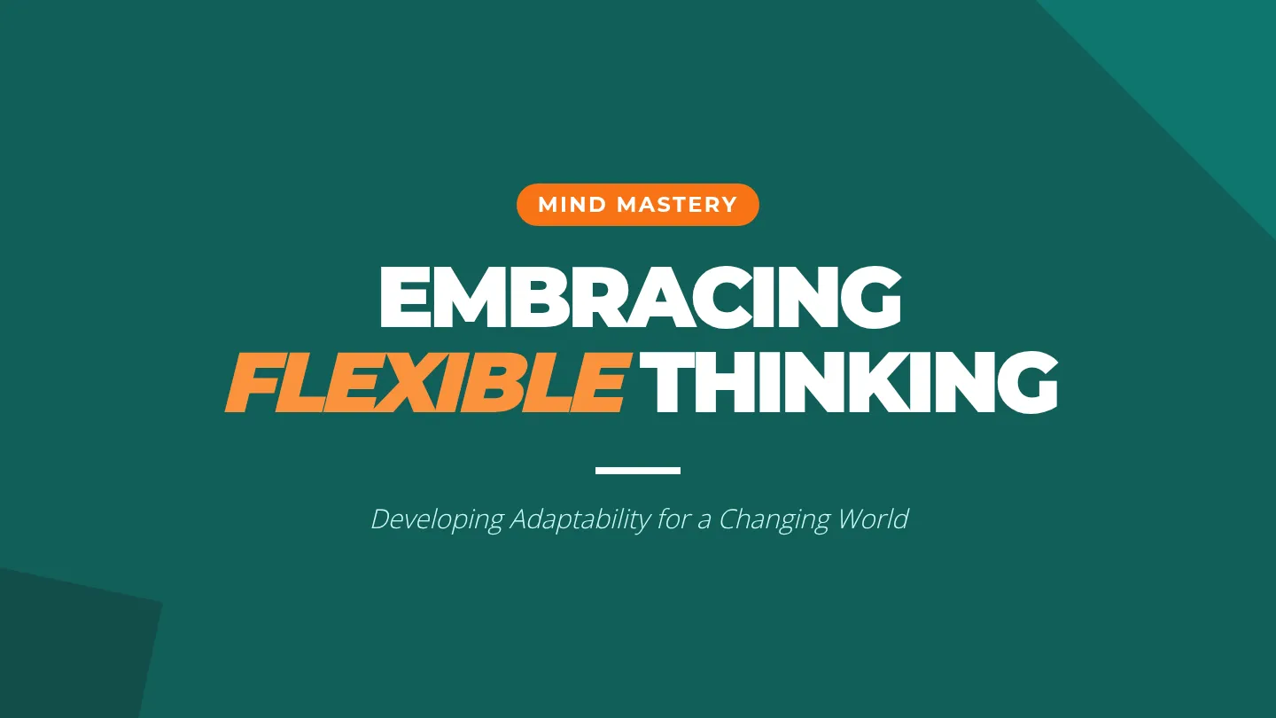 Mind Mastery Slides