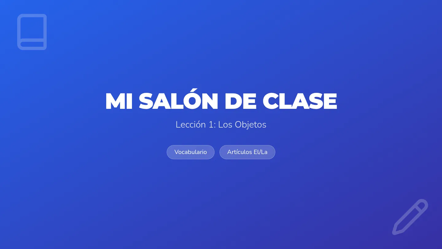 Clase Objetos Slides