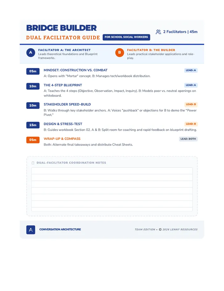 Bridge Builder Facilitator Guide Dual