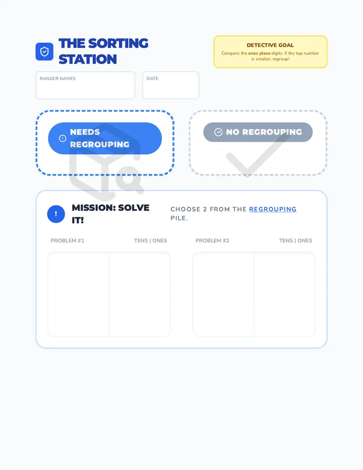 The Sorting Station Mat