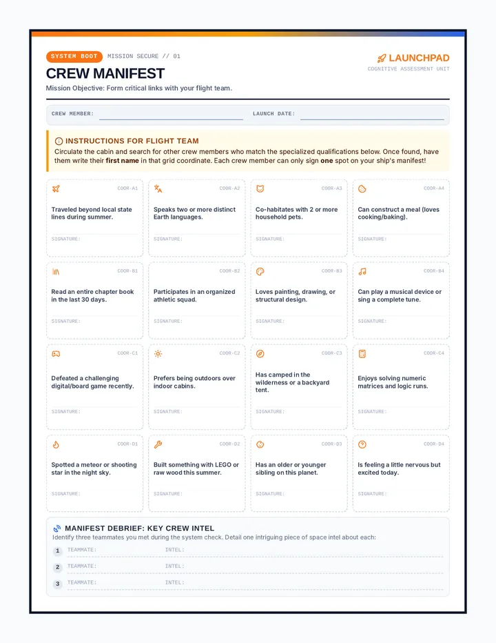 Crew Connect Packet