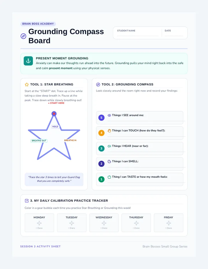 Grounding Compass Board