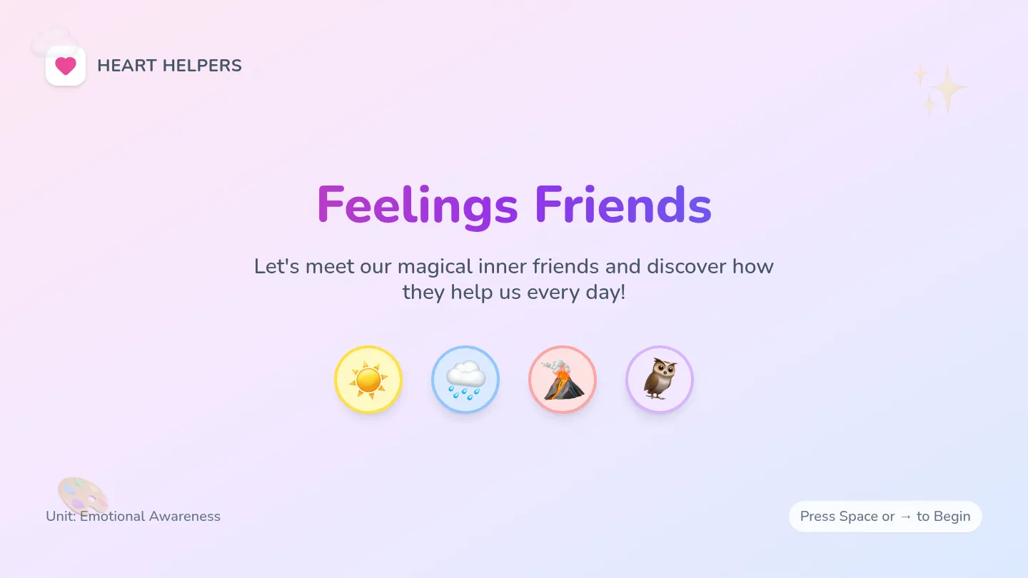 Feelings Friends Slides